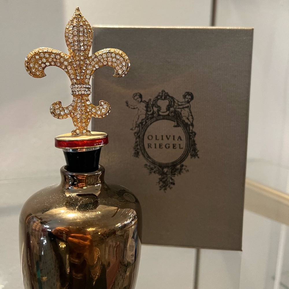 Olivia Riegel Fleur de Lis Bottle Stopper